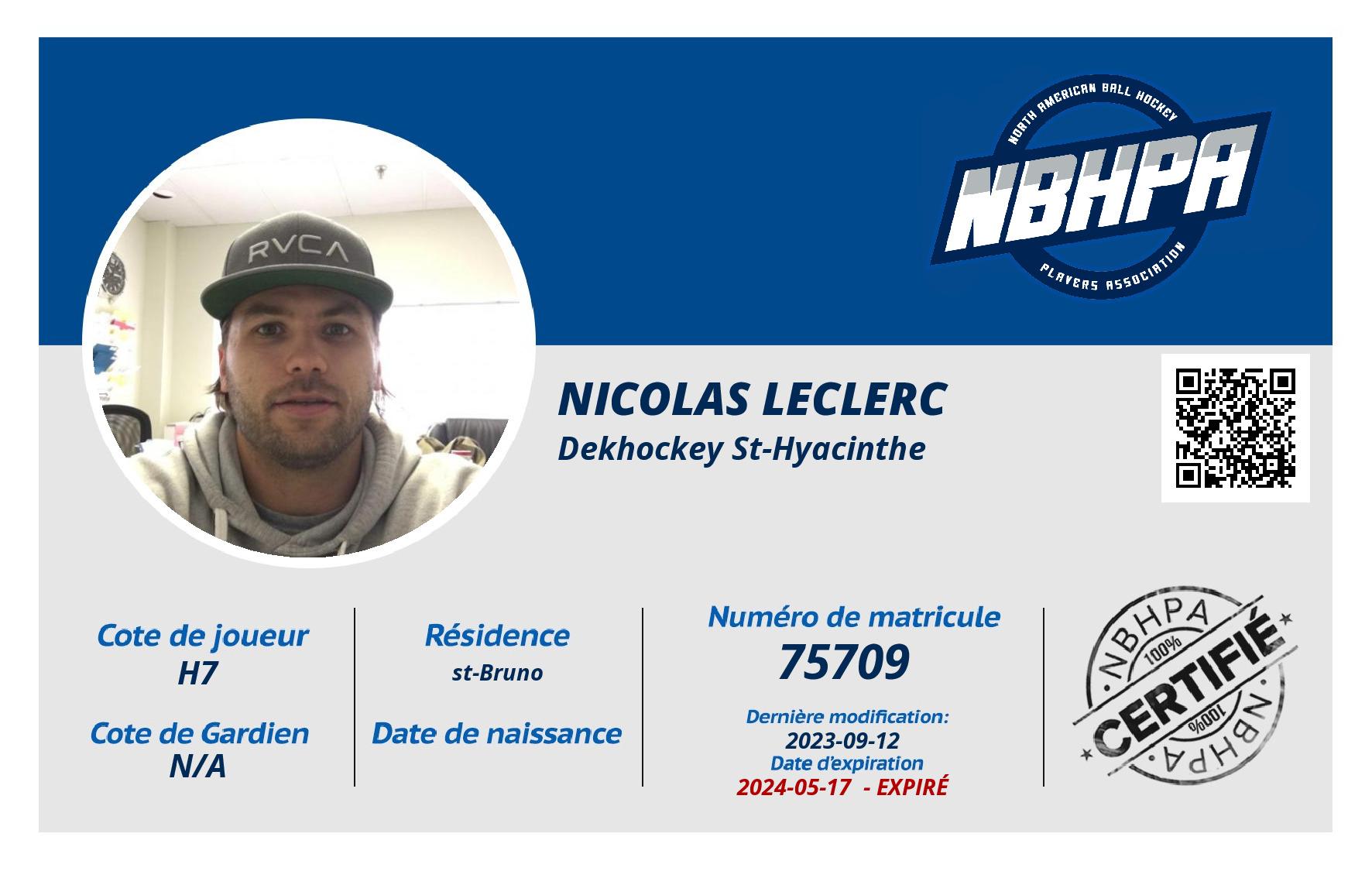Nicolas Leclerc