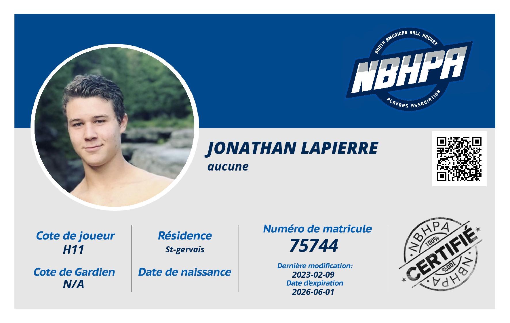 Jonathan Lapierre