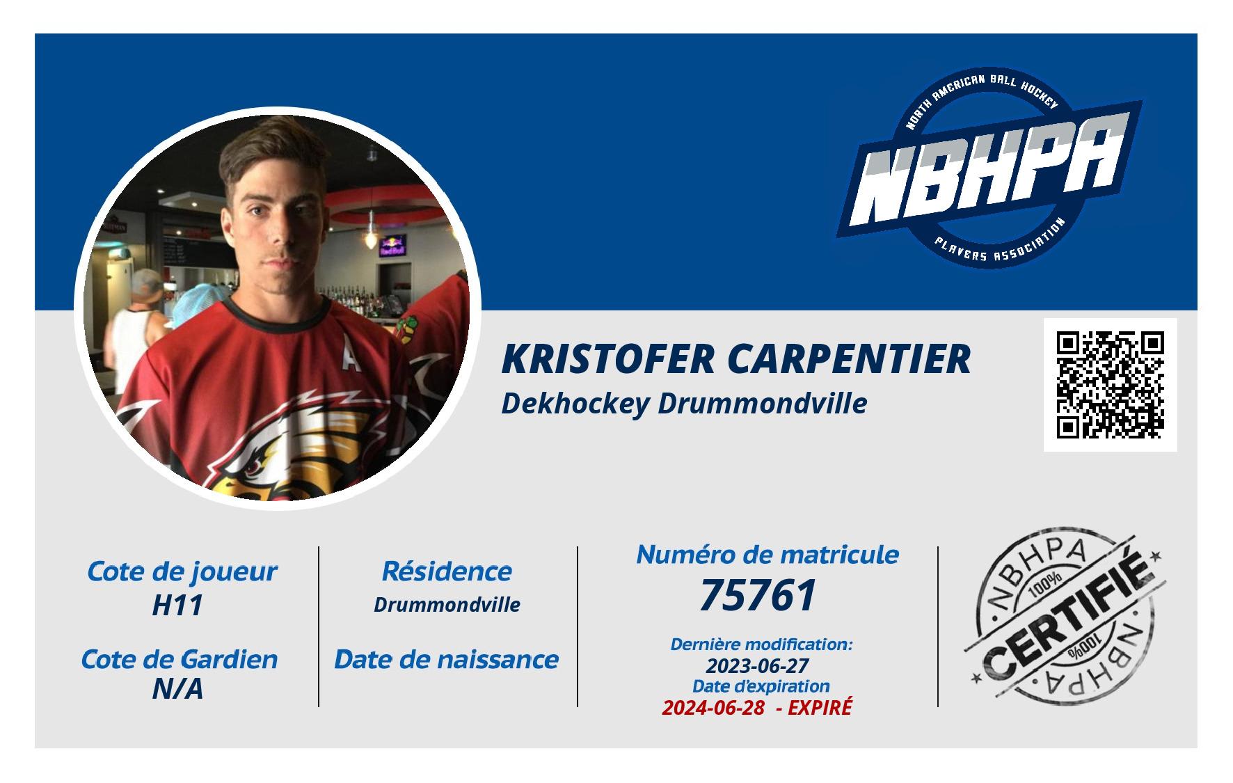 Kristofer Carpentier