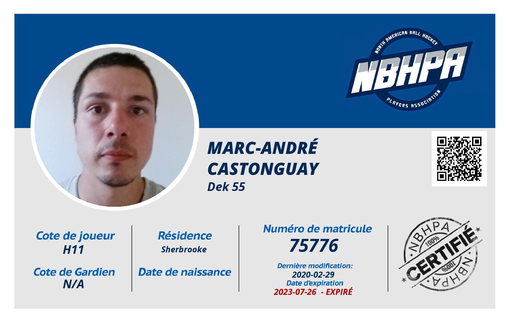 Marc-André  Castonguay 