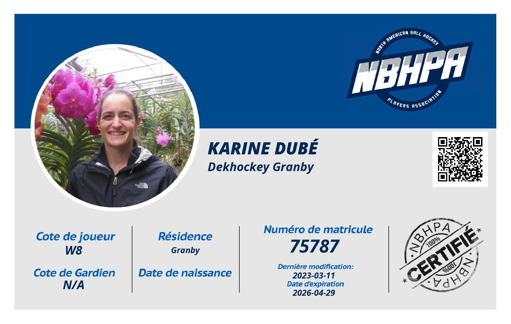 Karine Dubé
