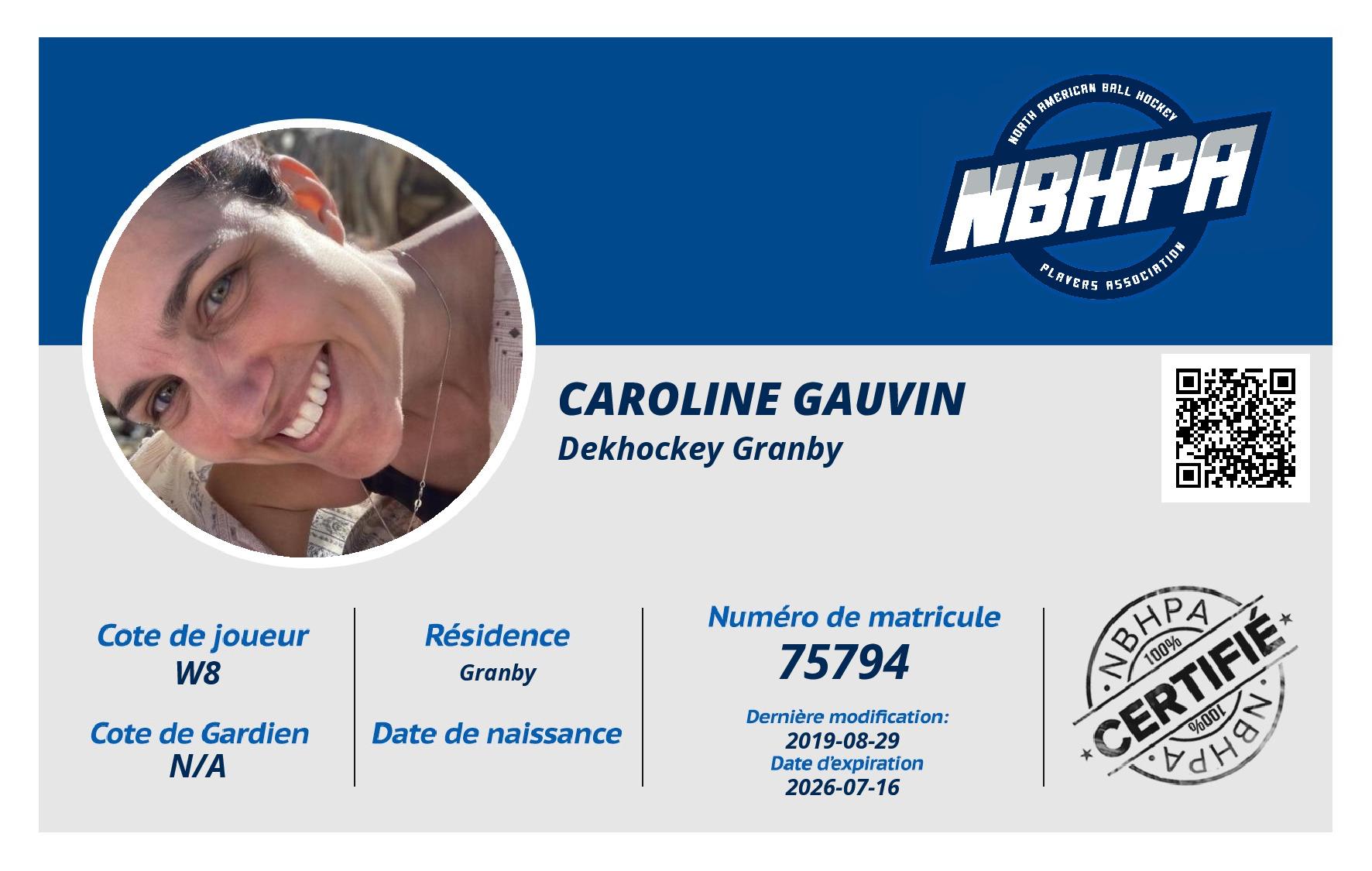 Caroline Gauvin