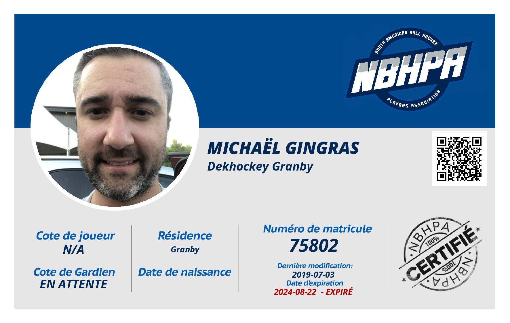 Michaël Gingras 