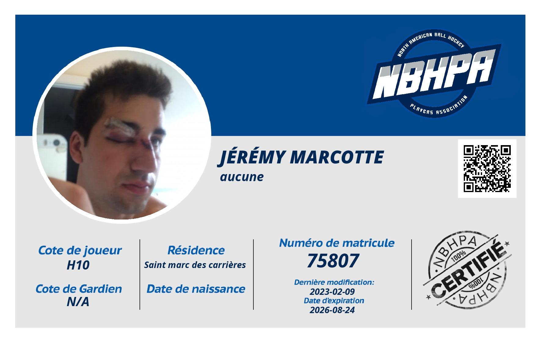 Jérémy Marcotte