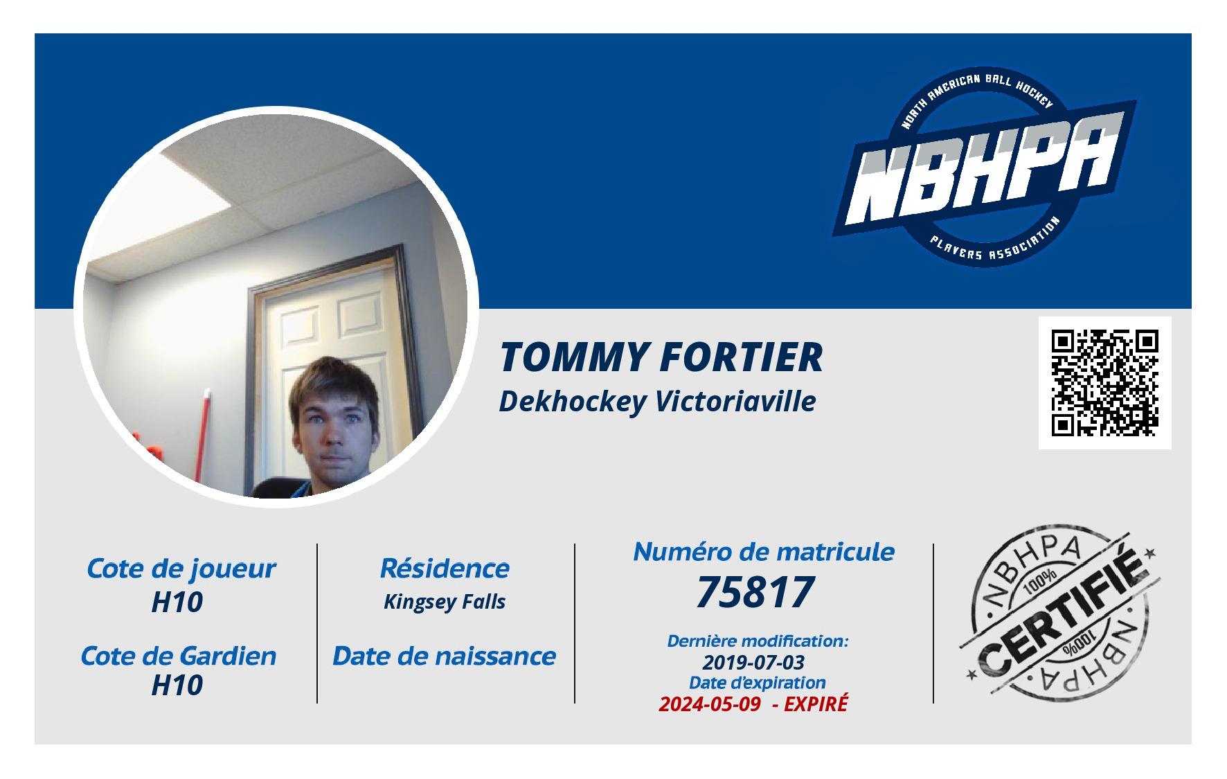 Tommy Fortier