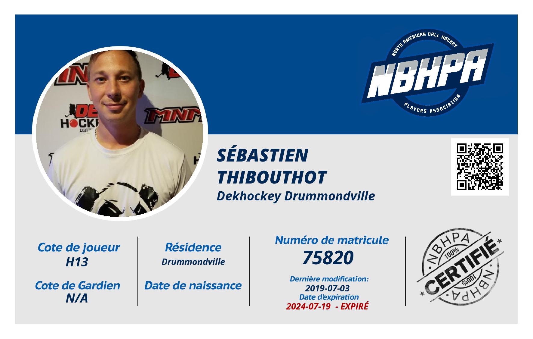 Sébastien Thibouthot