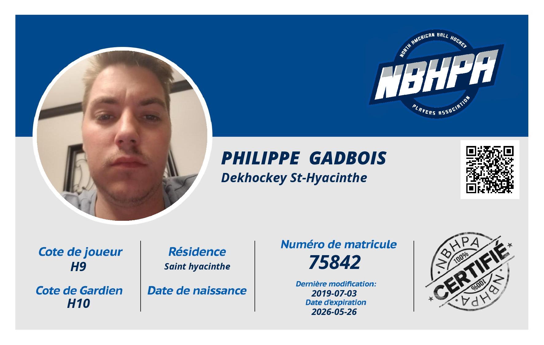 Philippe  Gadbois