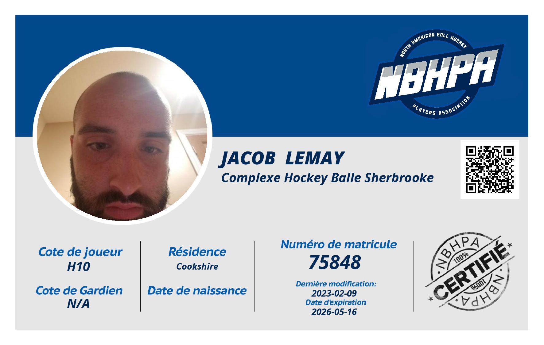 Jacob  Lemay