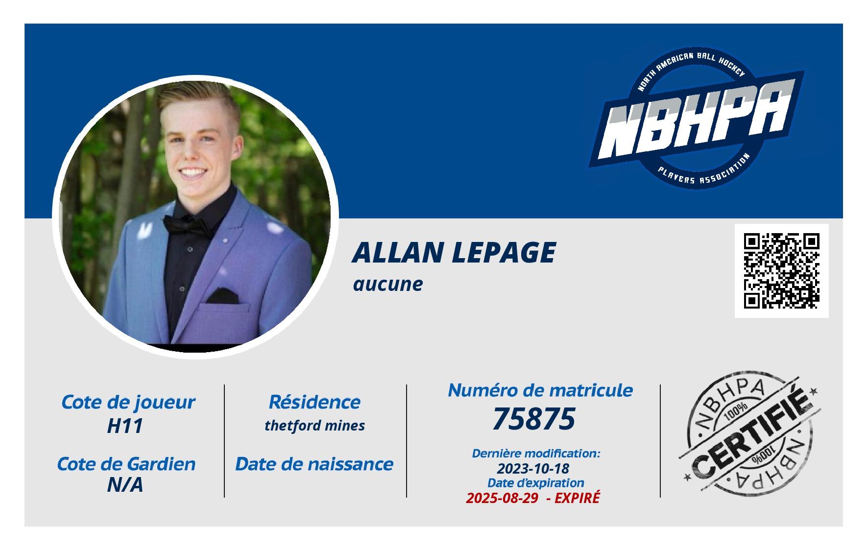 Allan Lepage