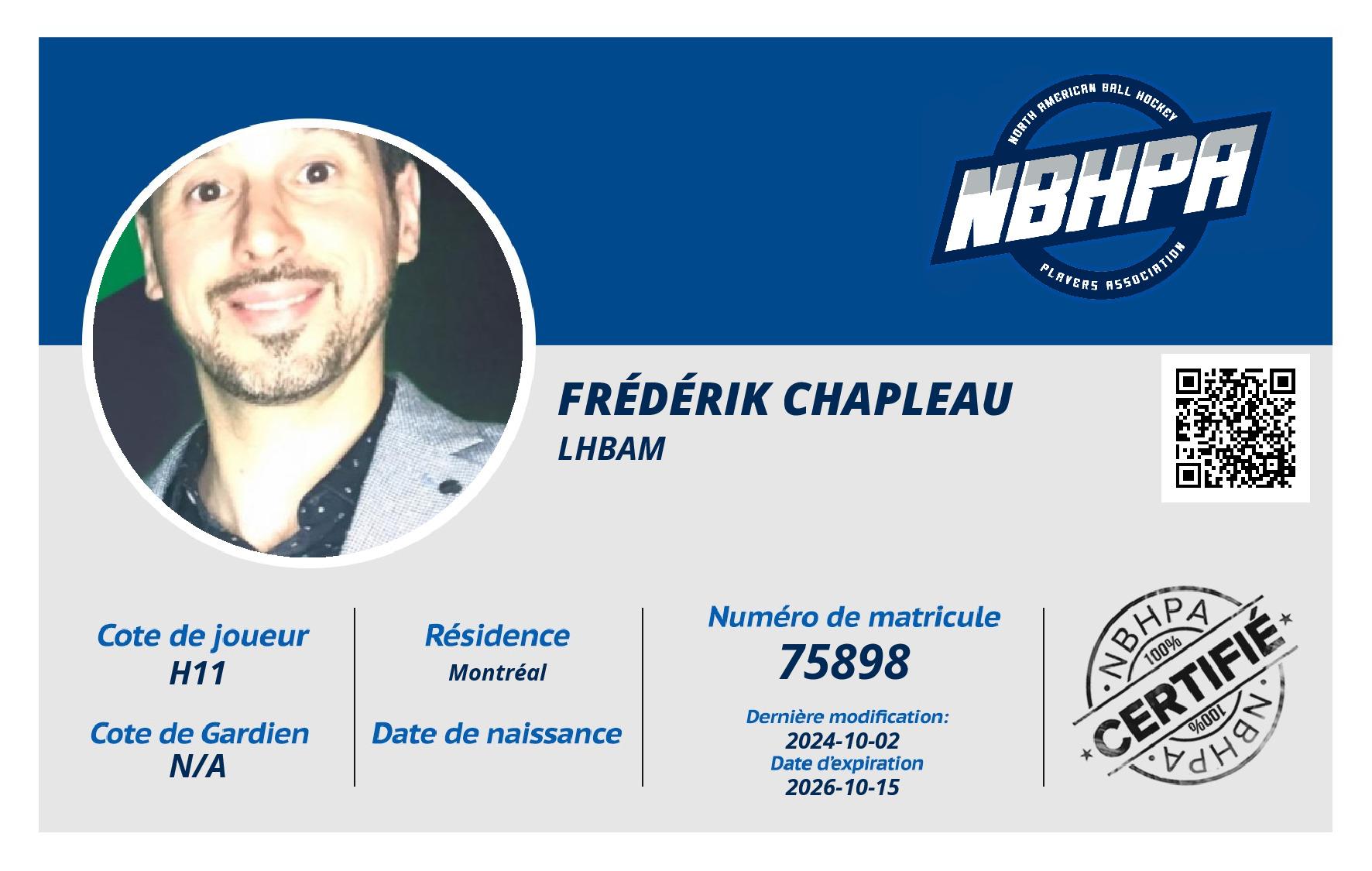 Frédérik Chapleau
