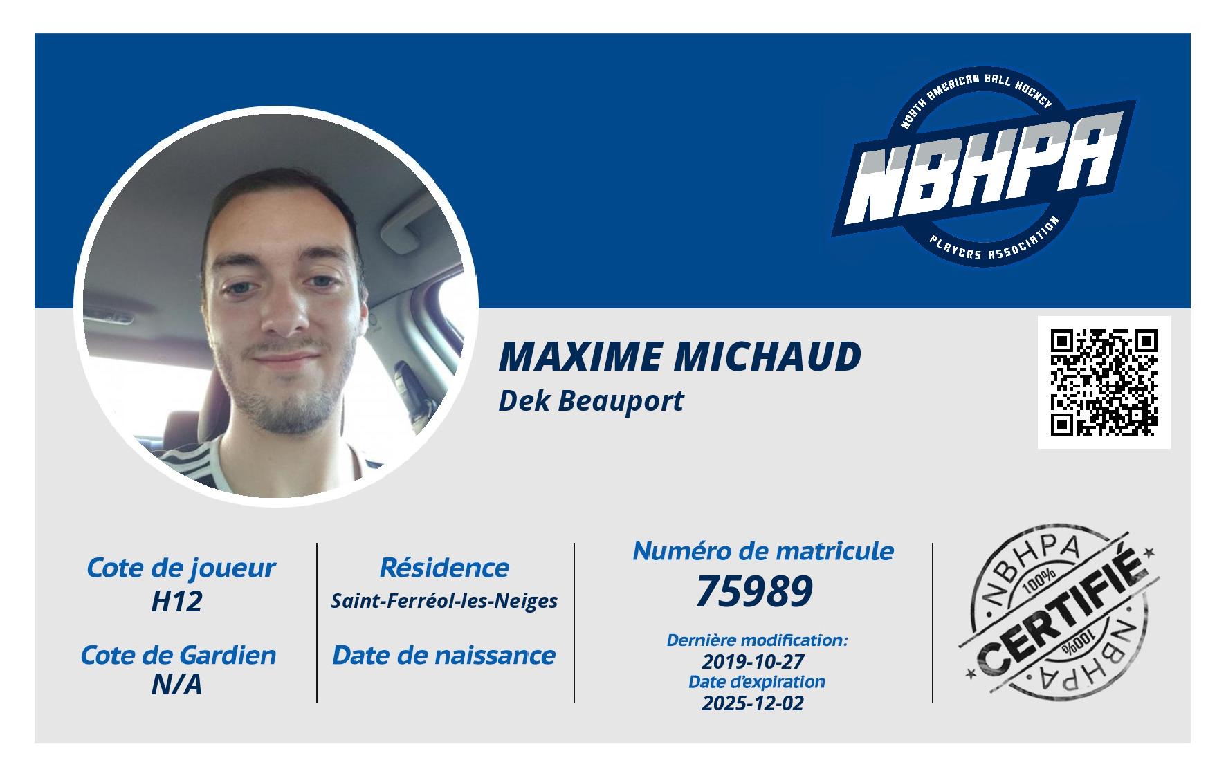 Maxime Michaud