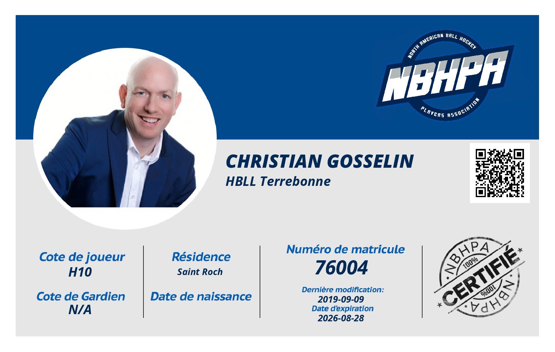 Christian Gosselin
