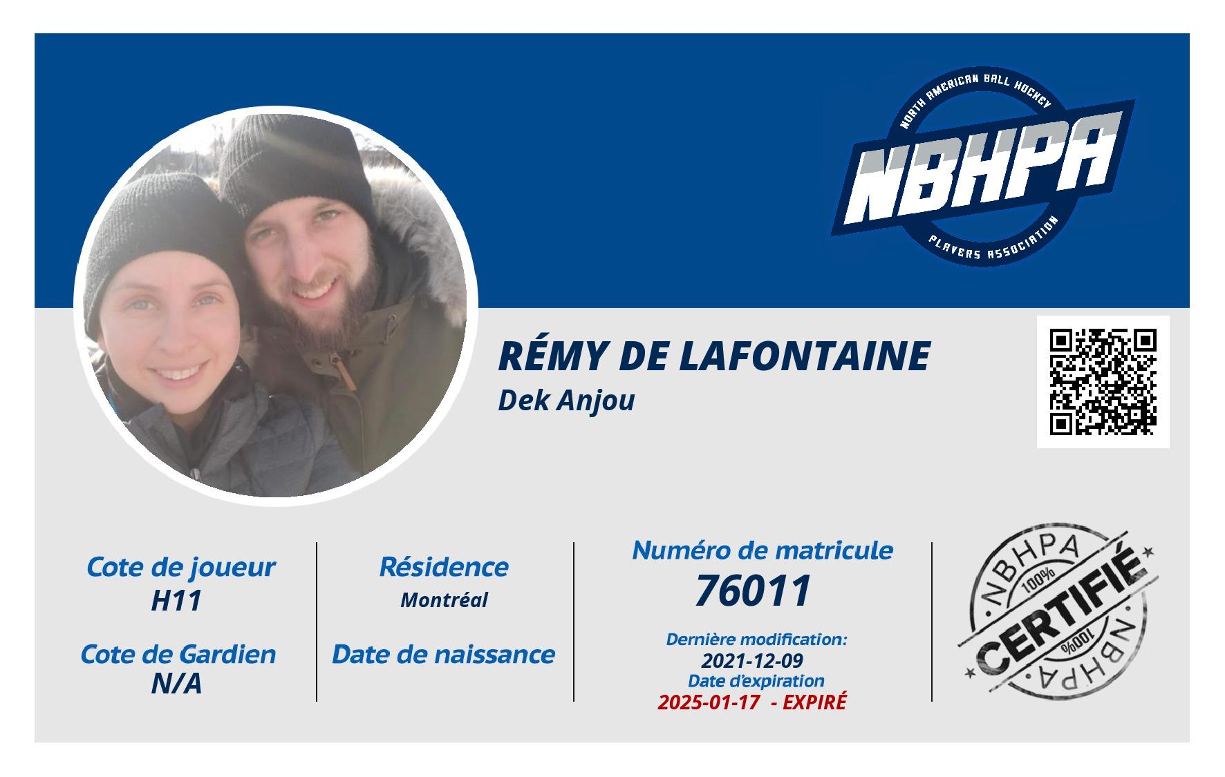 Rémy de Lafontaine