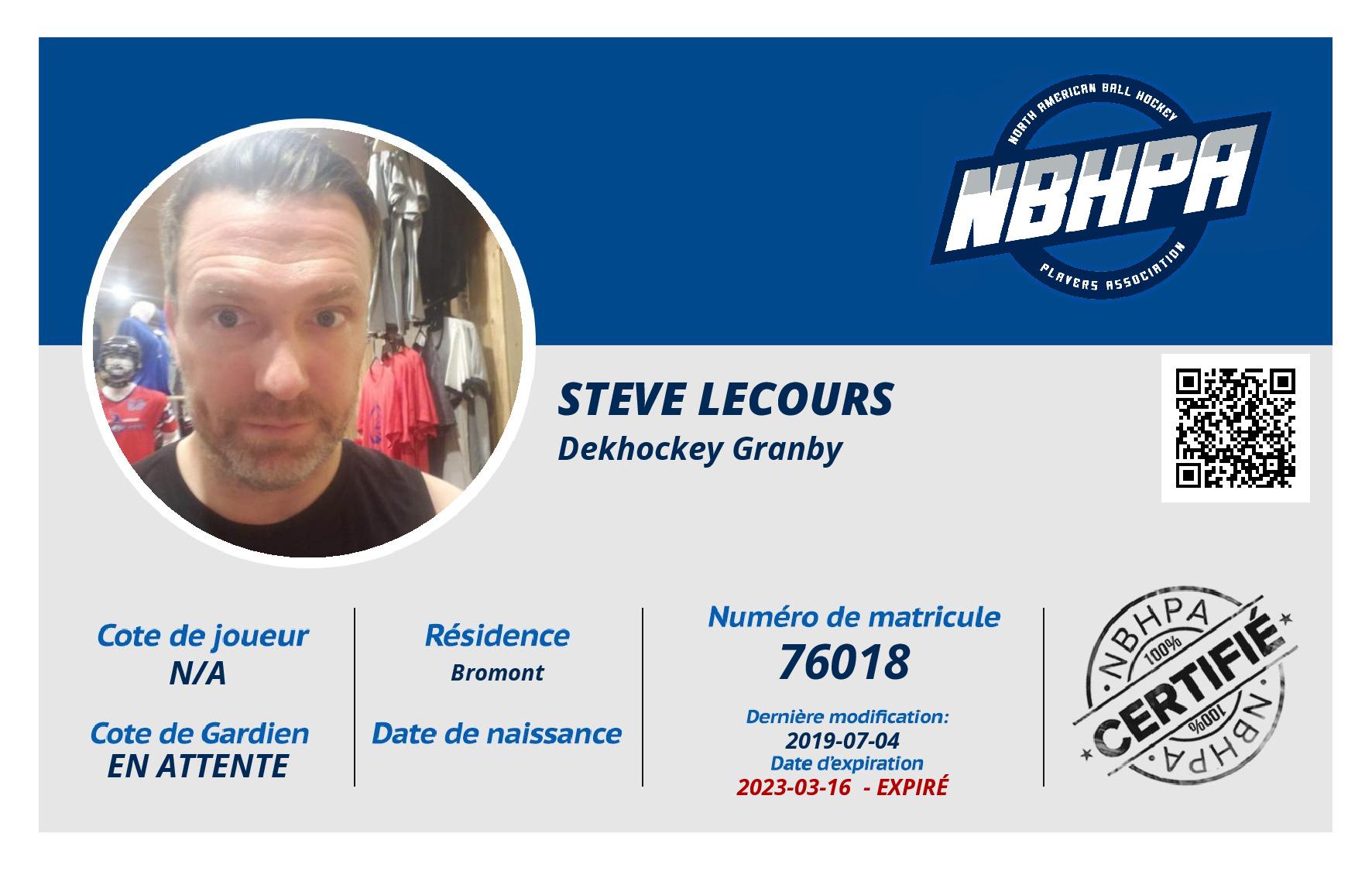 Steve Lecours
