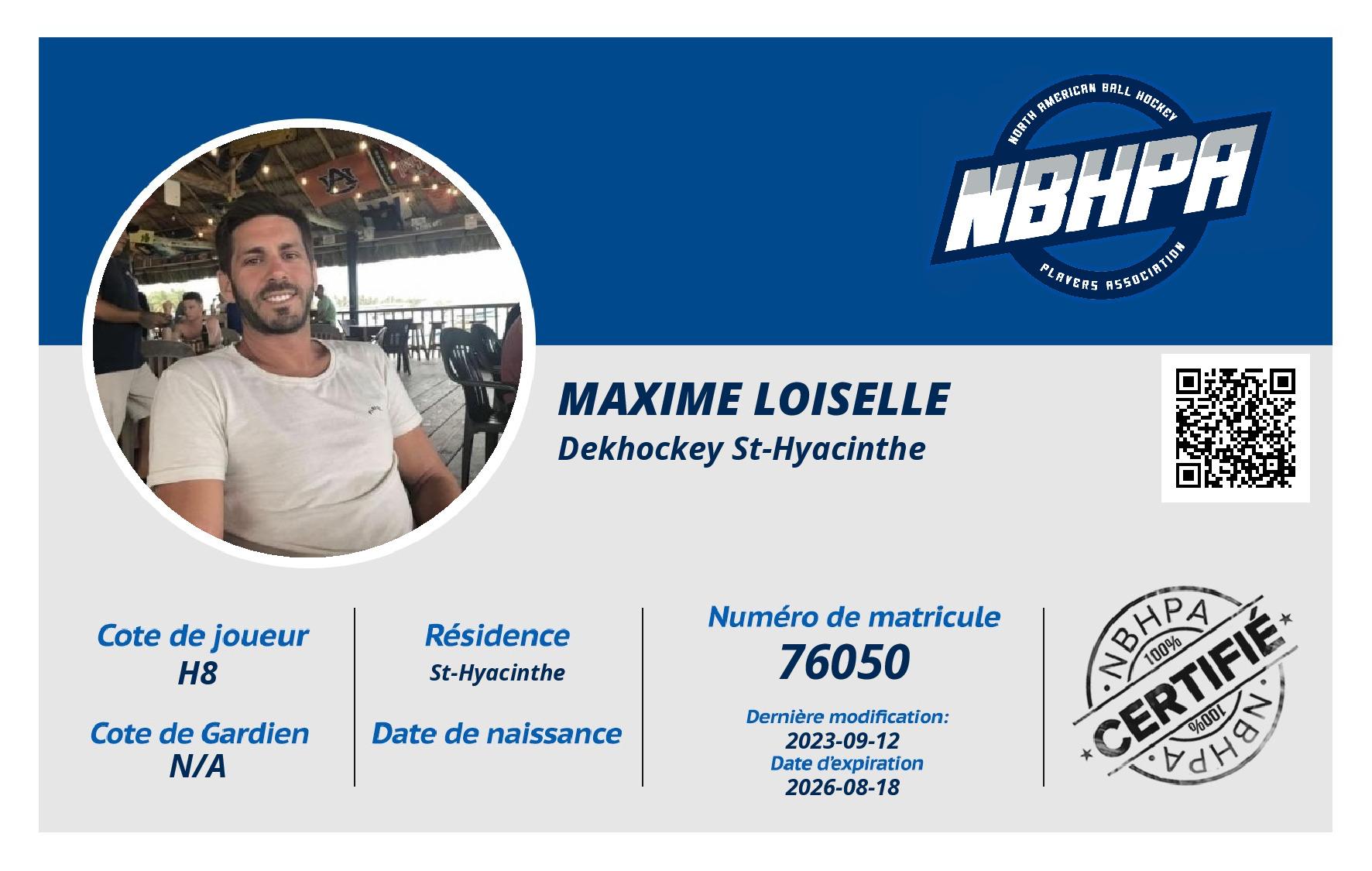 Maxime Loiselle