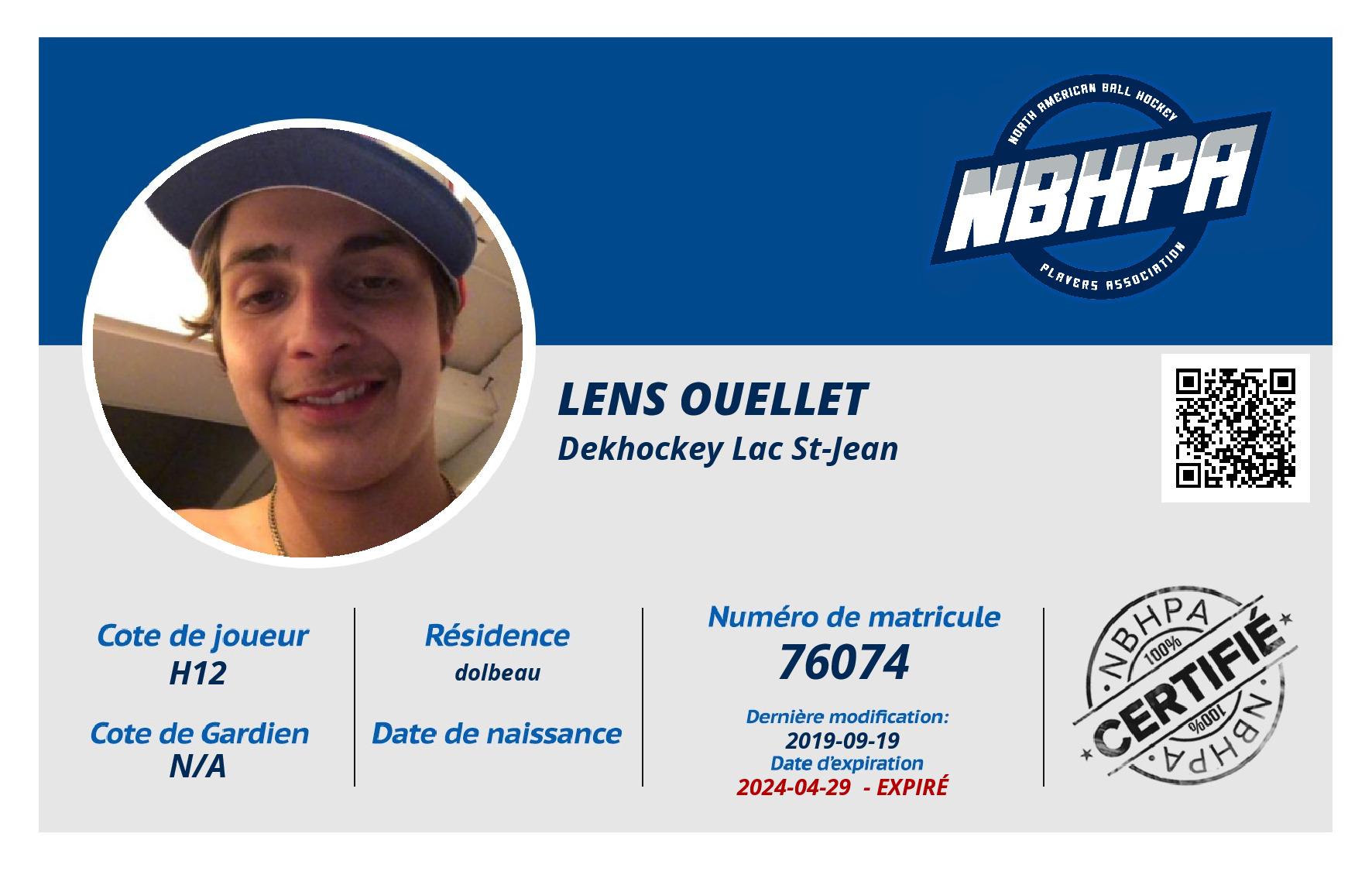 Lens Ouellet