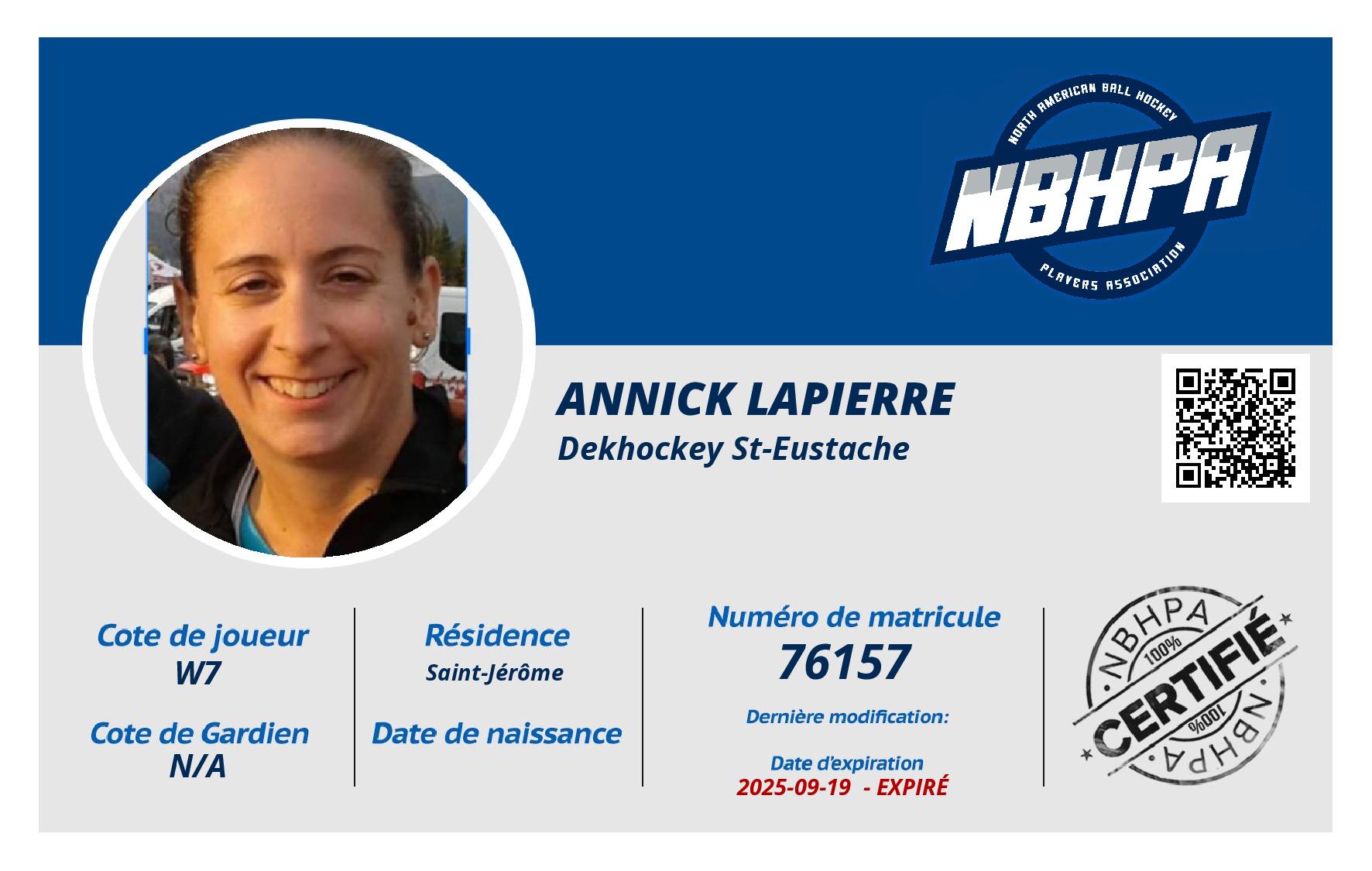 Annick Lapierre