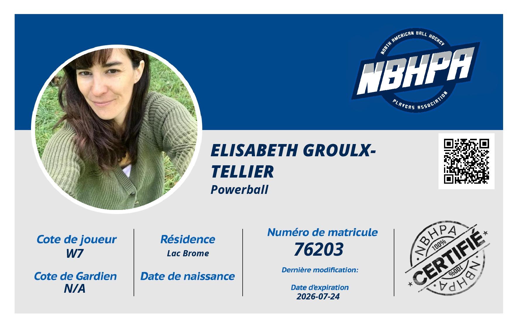 Elisabeth Groulx-Tellier