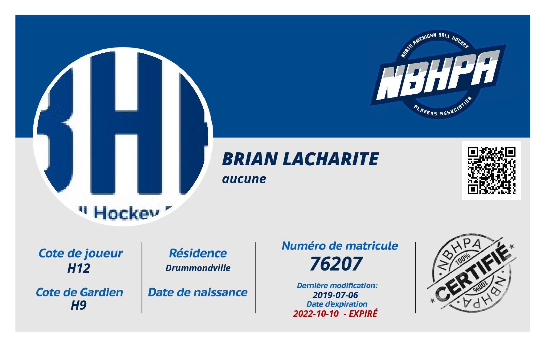 Brian Lacharite 