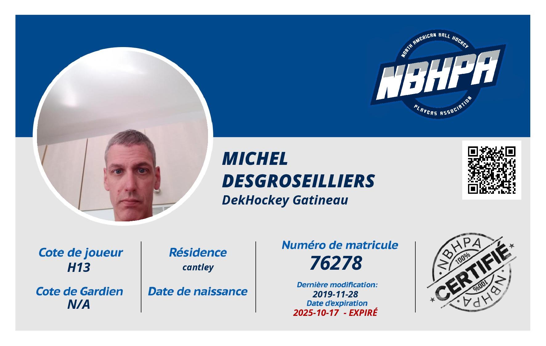 Michel Desgroseilliers