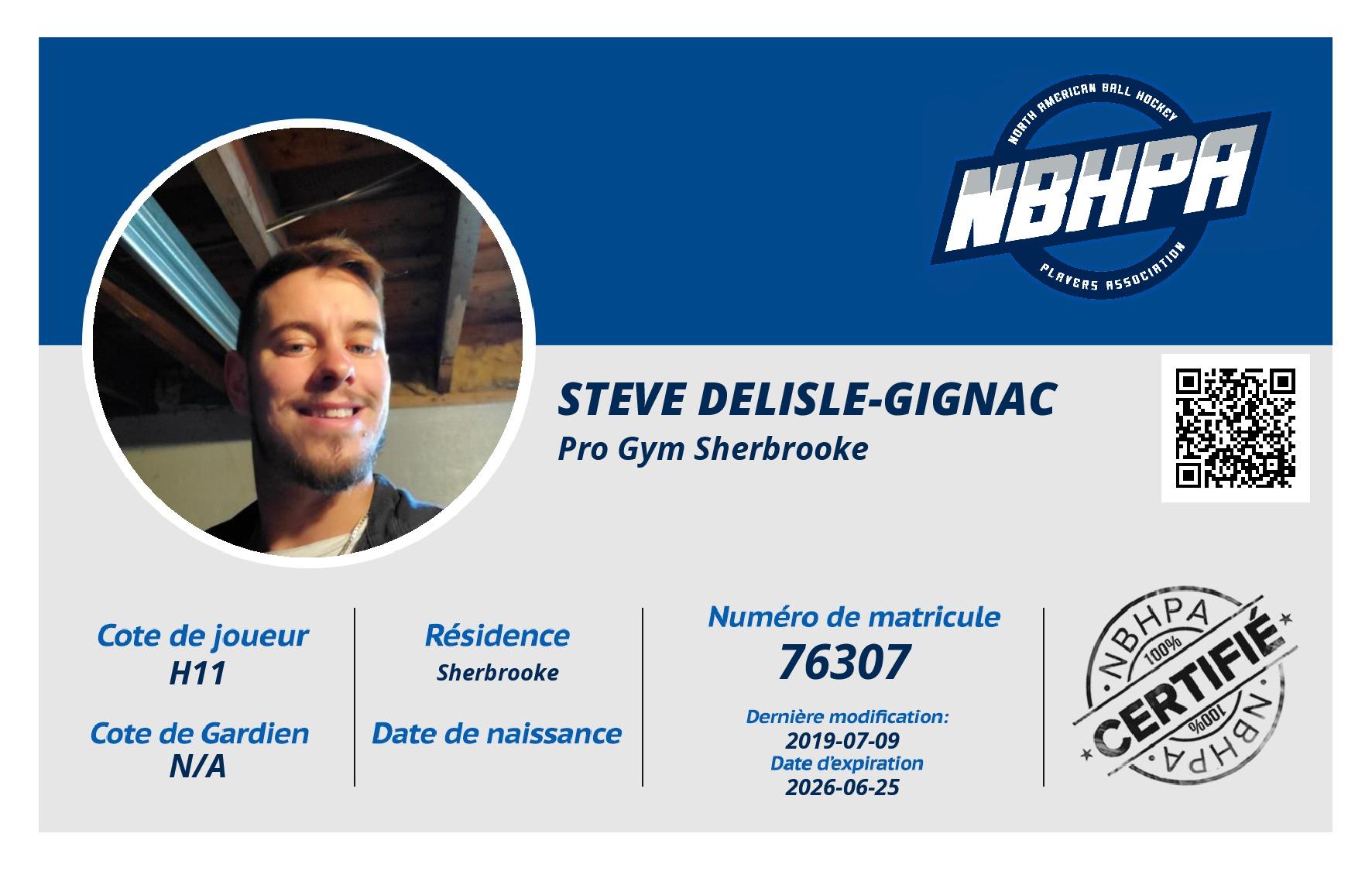 Steve Delisle-Gignac
