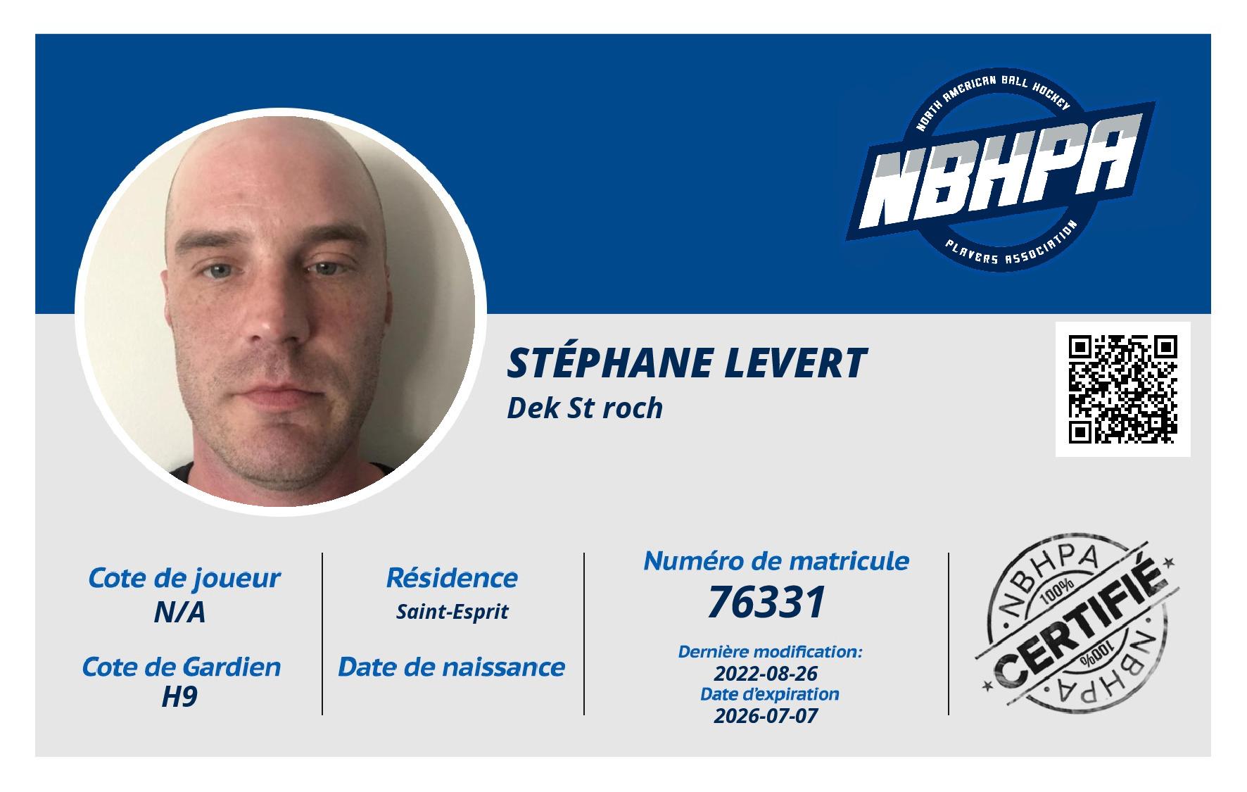 Stéphane Levert