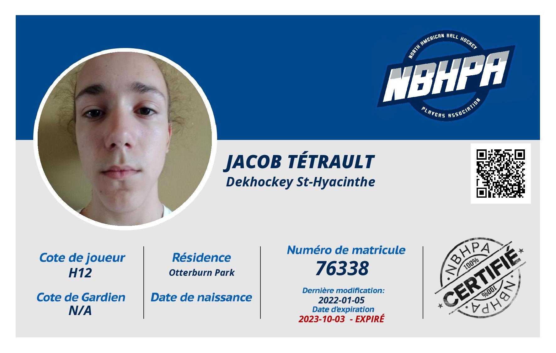 Jacob Tétrault