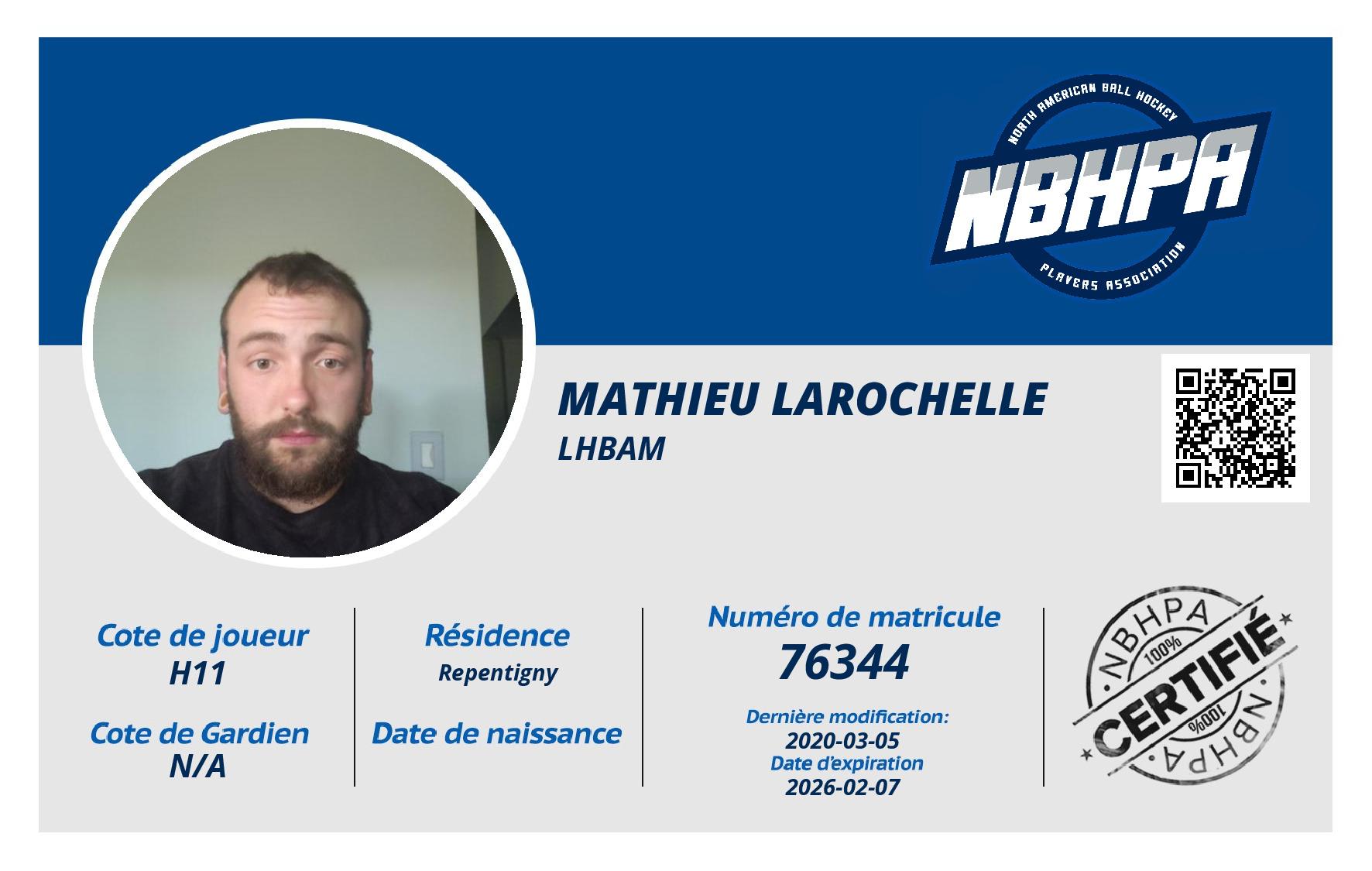 Mathieu Larochelle