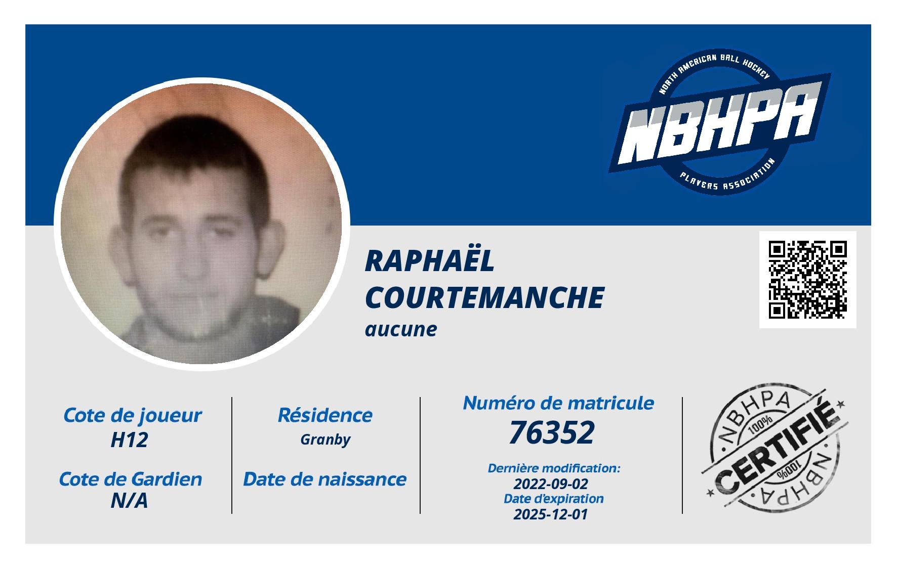 Raphaël Courtemanche