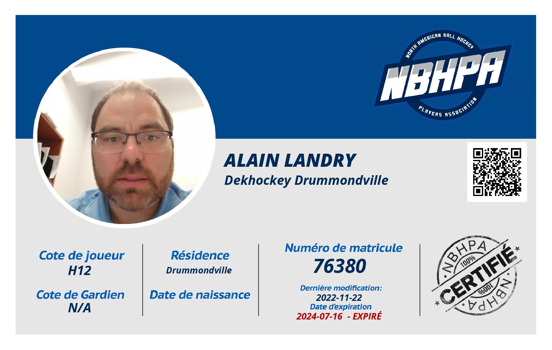 Alain Landry