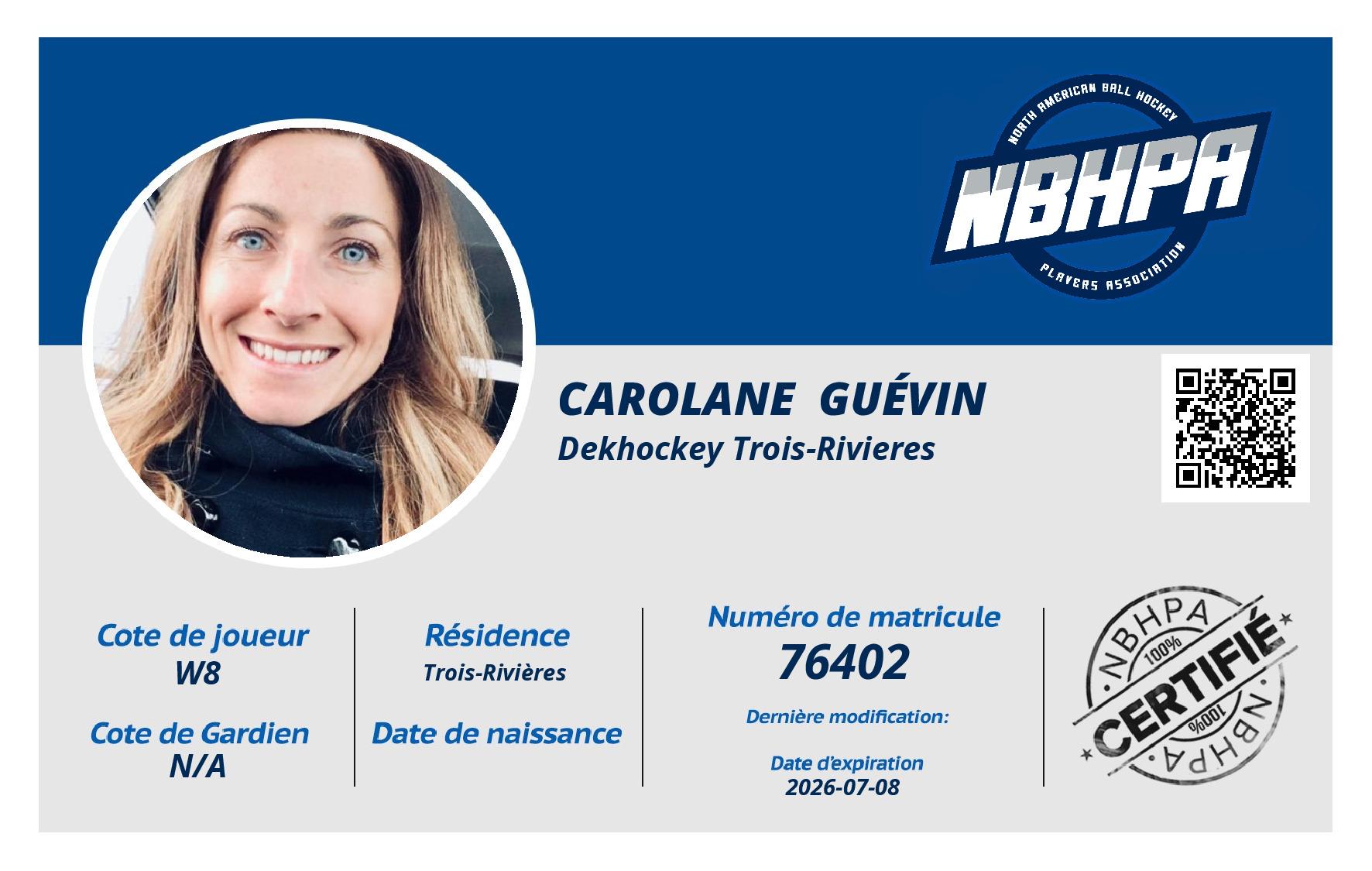 Carolane  Guévin