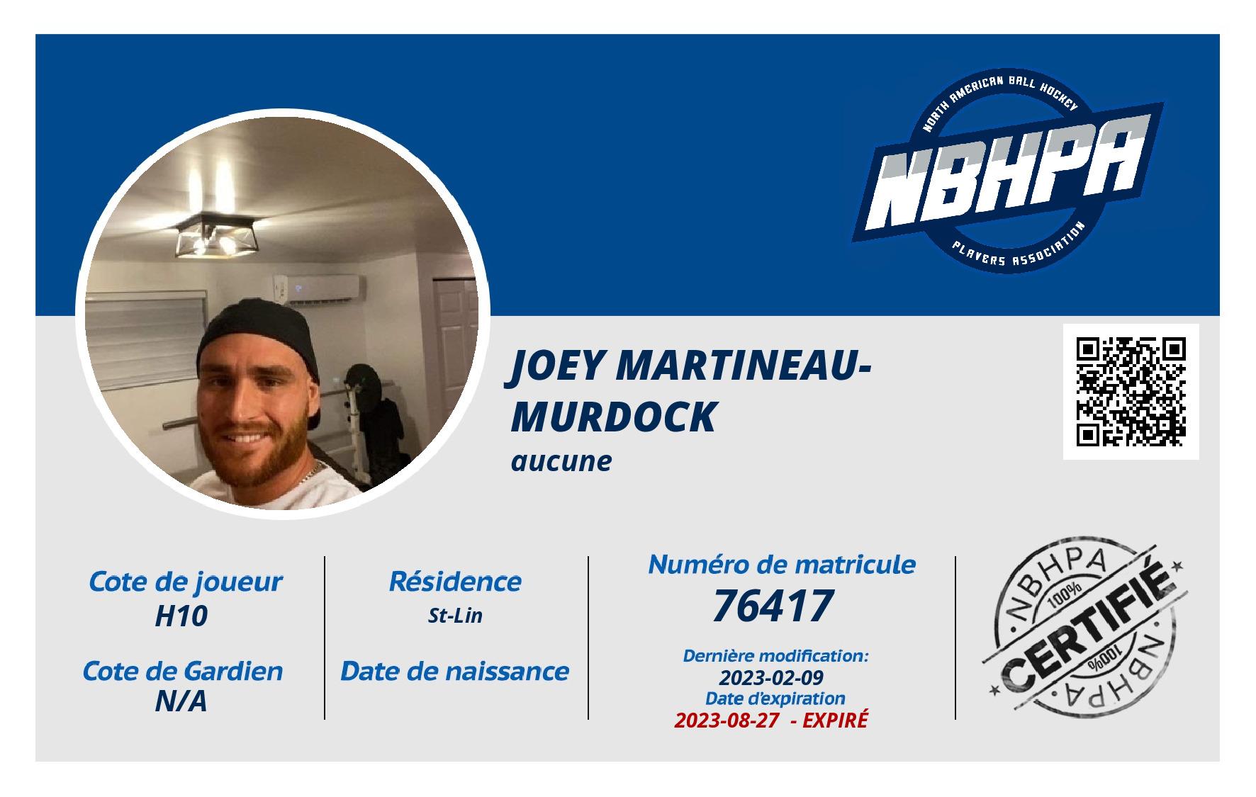 Joey Martineau-Murdock