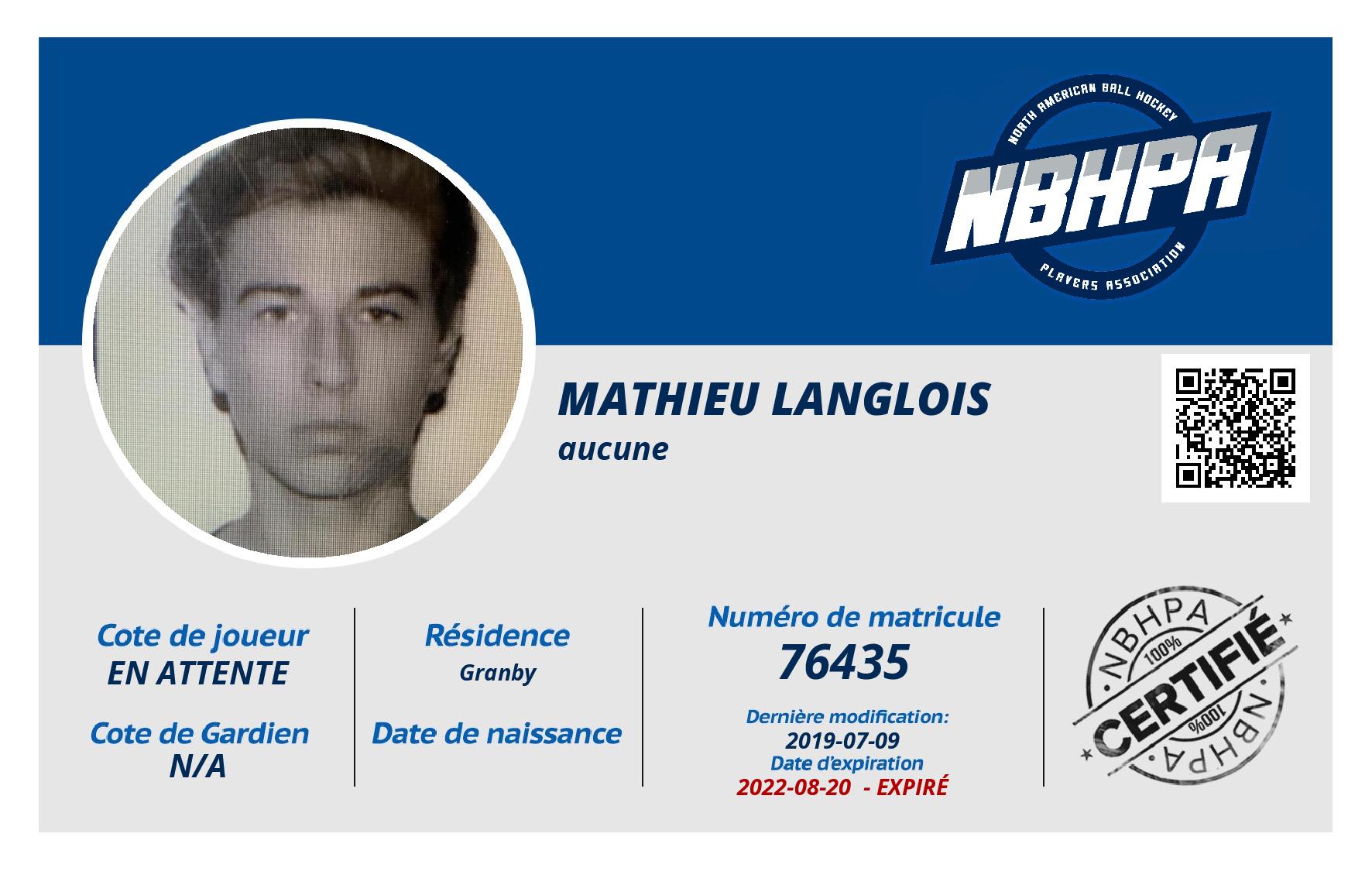 Mathieu Langlois