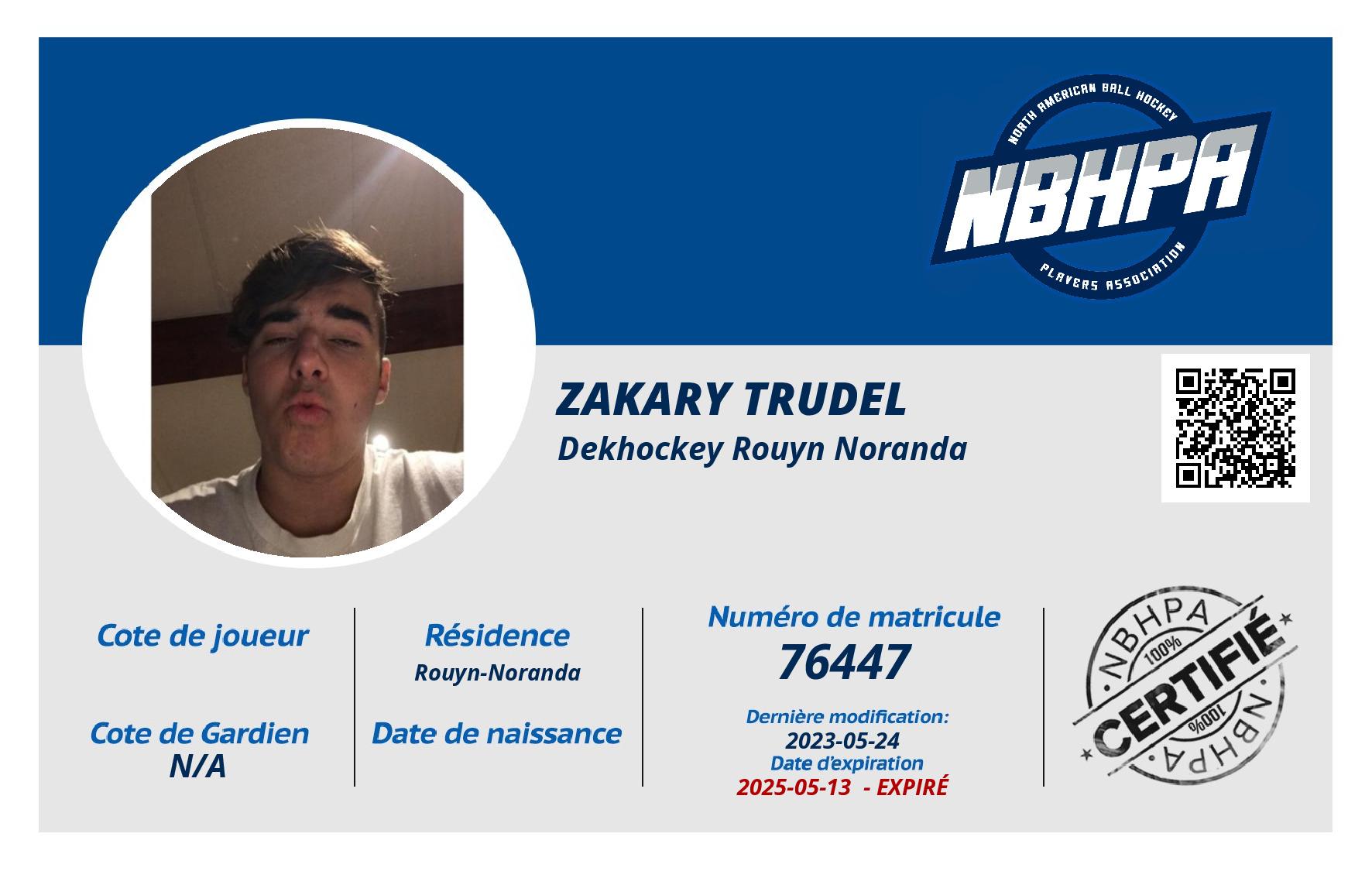 Zakary Trudel