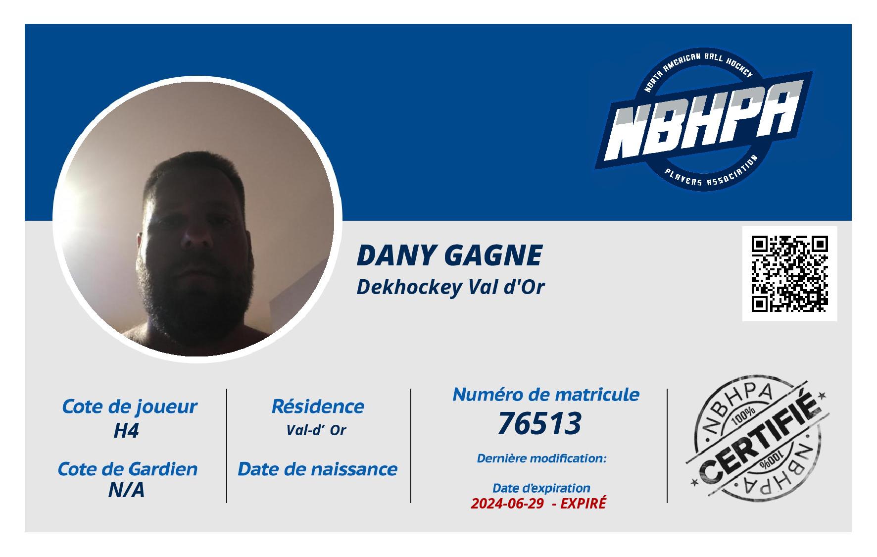 Dany Gagne