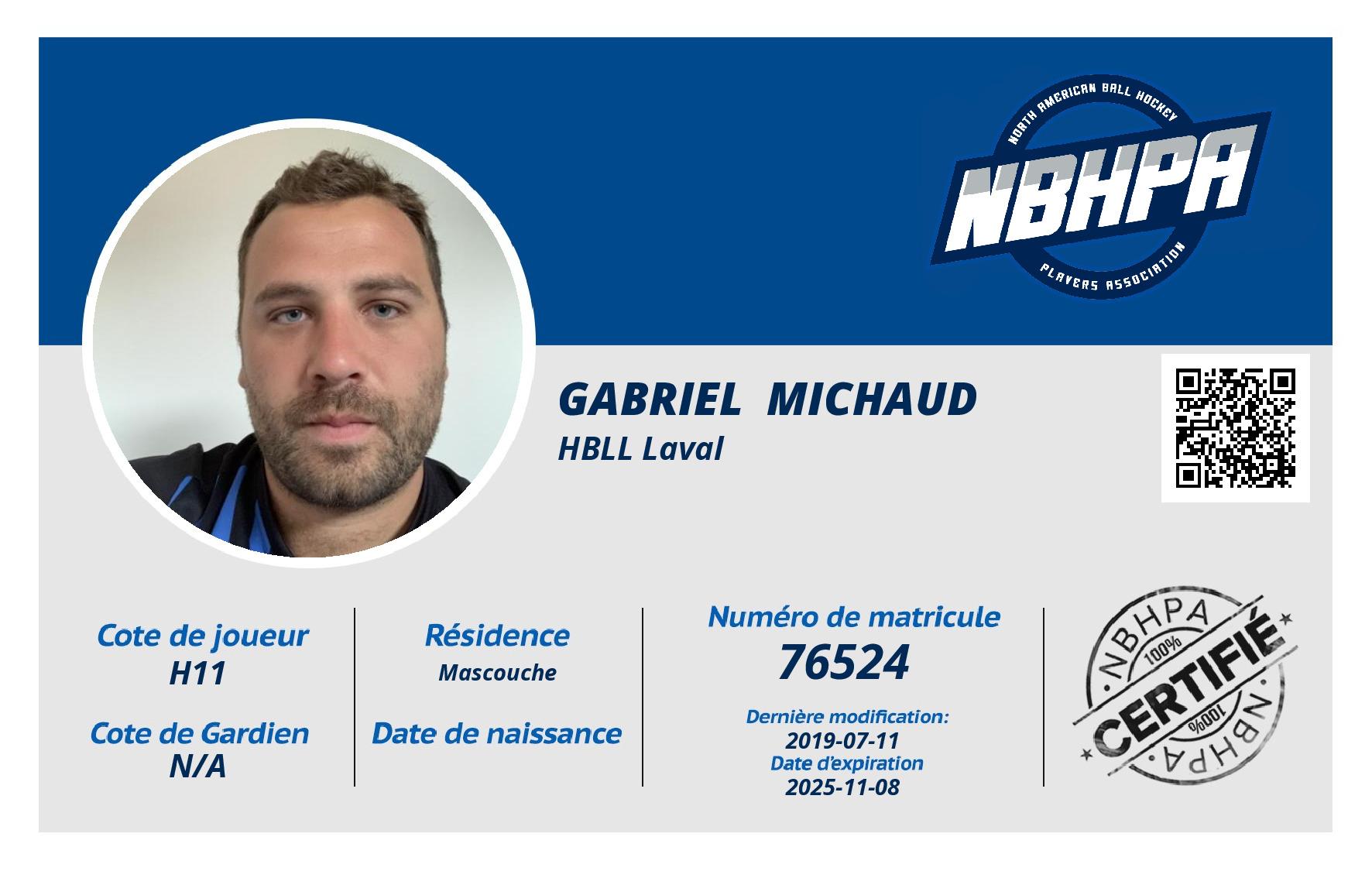 Gabriel  Michaud