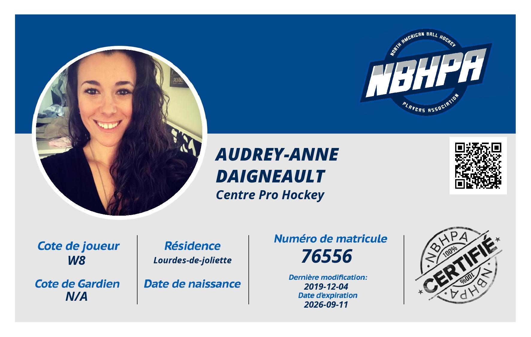 Audrey-Anne  Daigneault 