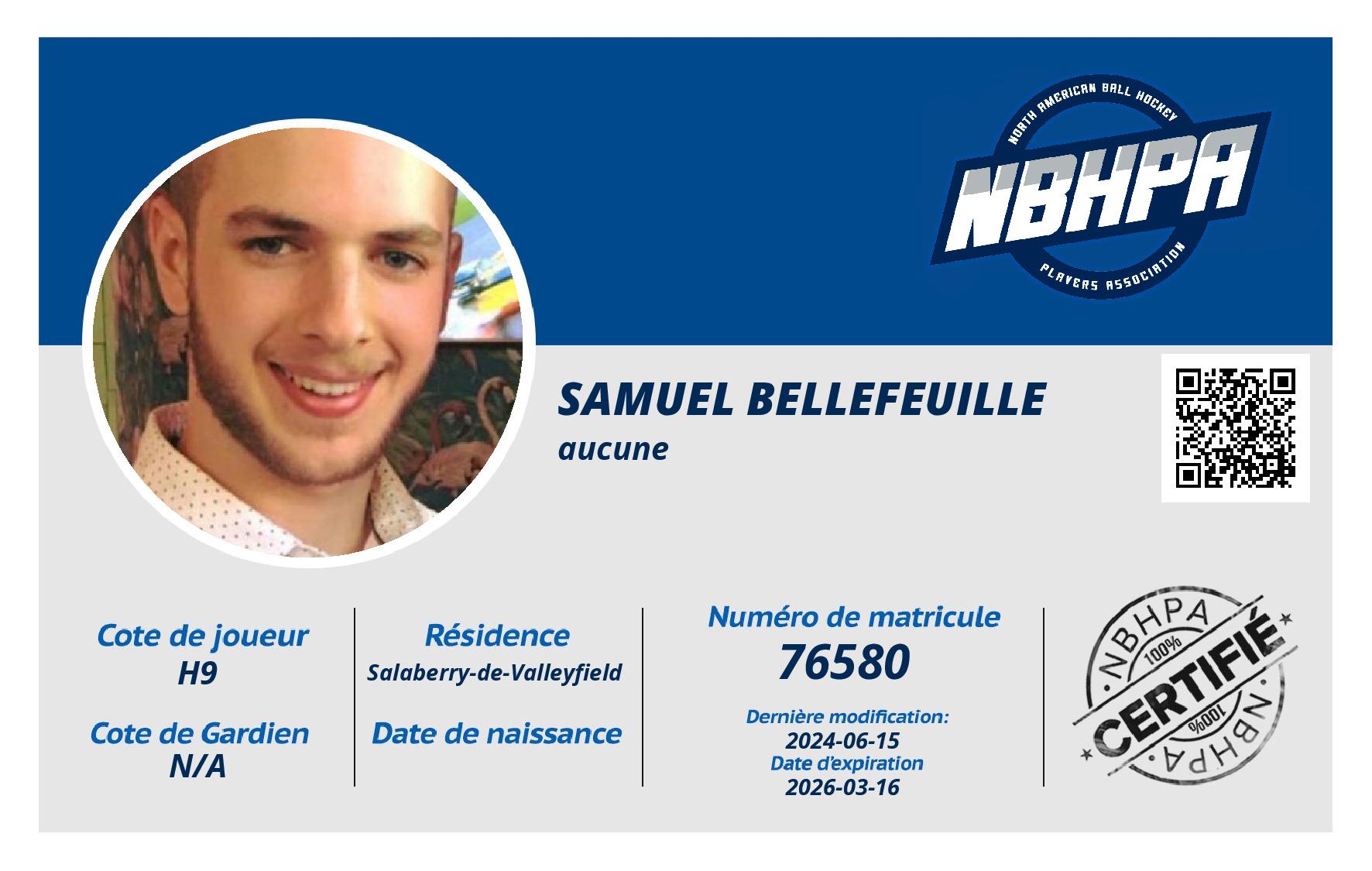 Samuel Bellefeuille