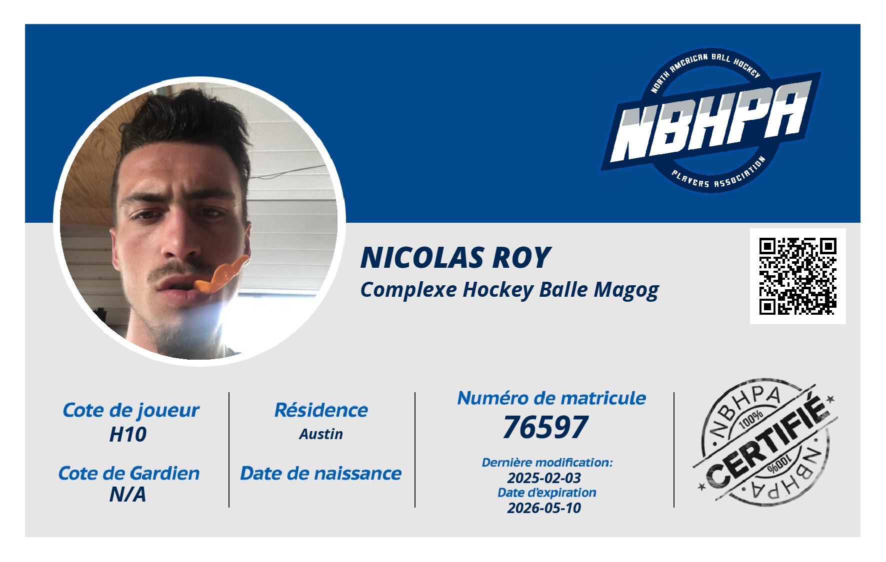 Nicolas Roy