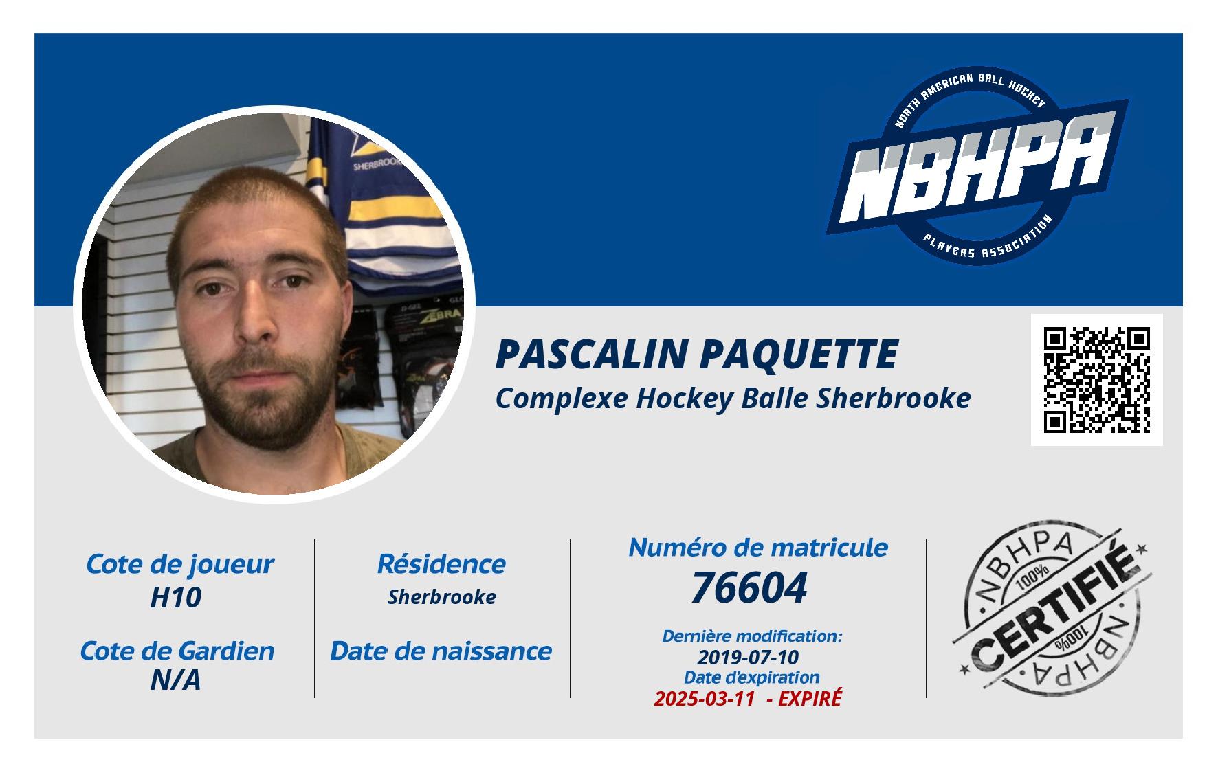 Pascalin Paquette