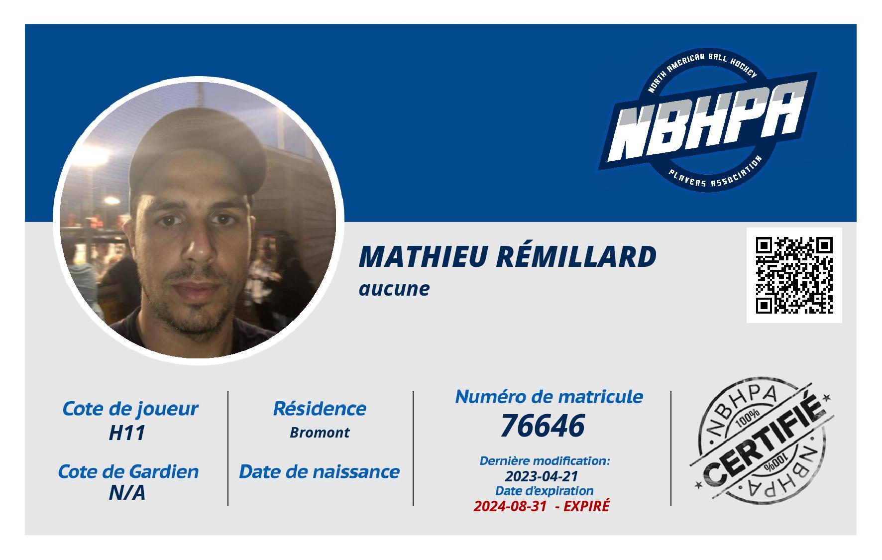 Mathieu Rémillard