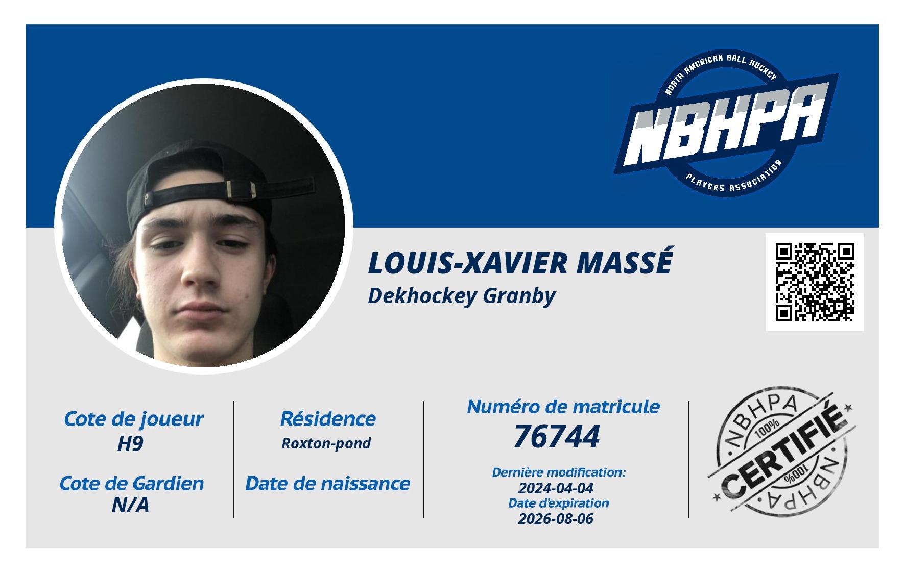 Louis-Xavier Massé