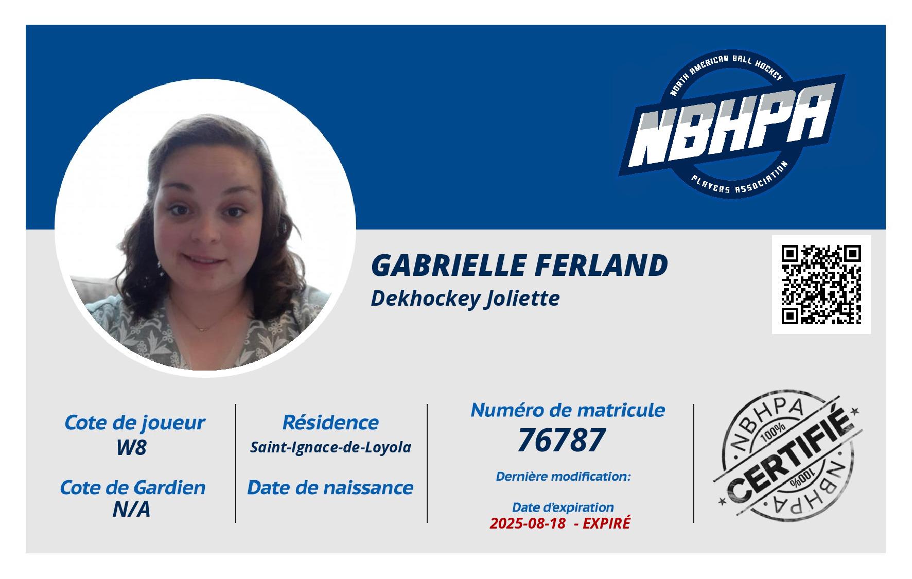 Gabrielle Ferland