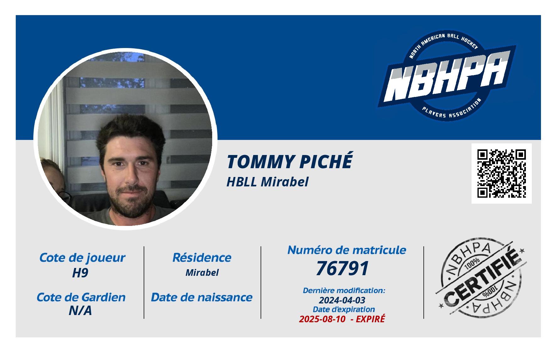 Tommy Piché 