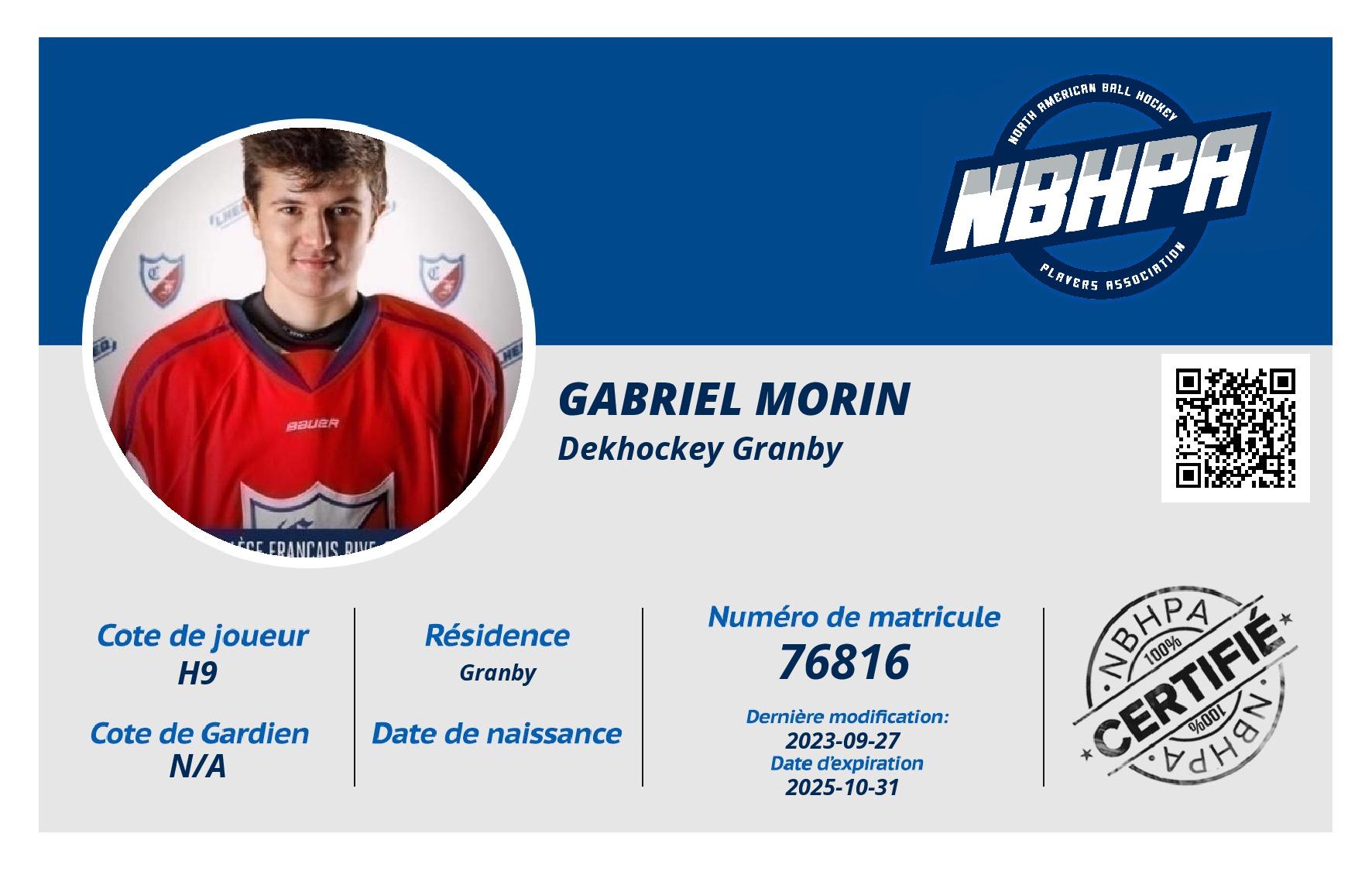 Gabriel Morin