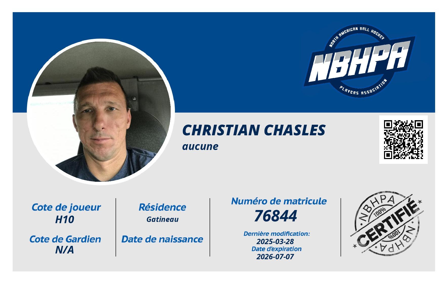 Christian Chasles