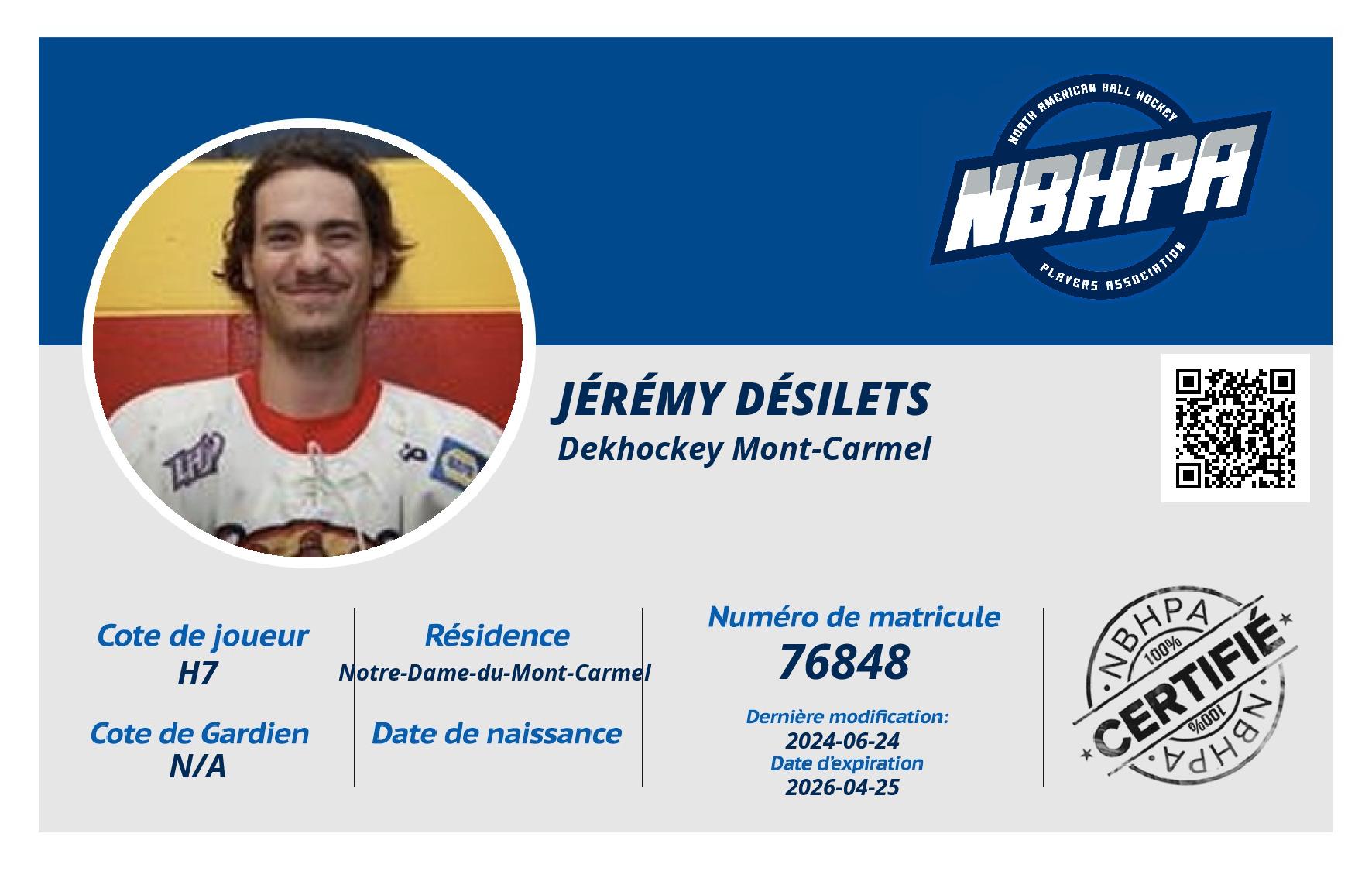 Jérémy Désilets