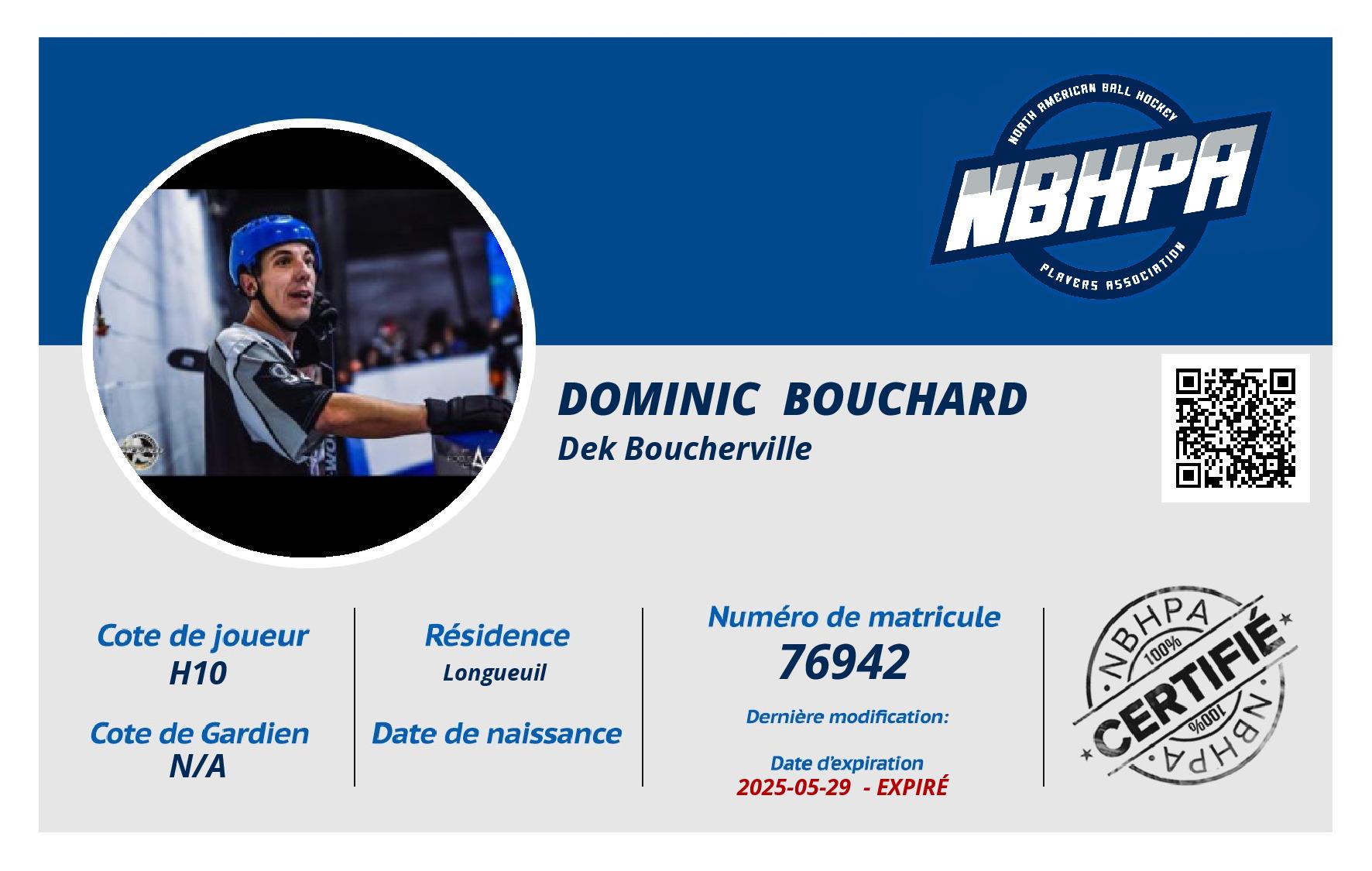 Dominic  Bouchard