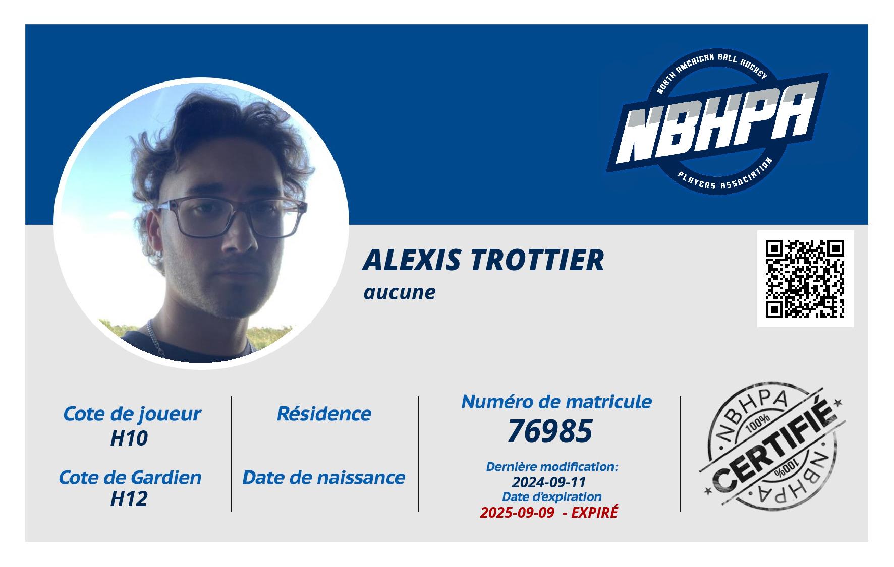 Alexis Trottier