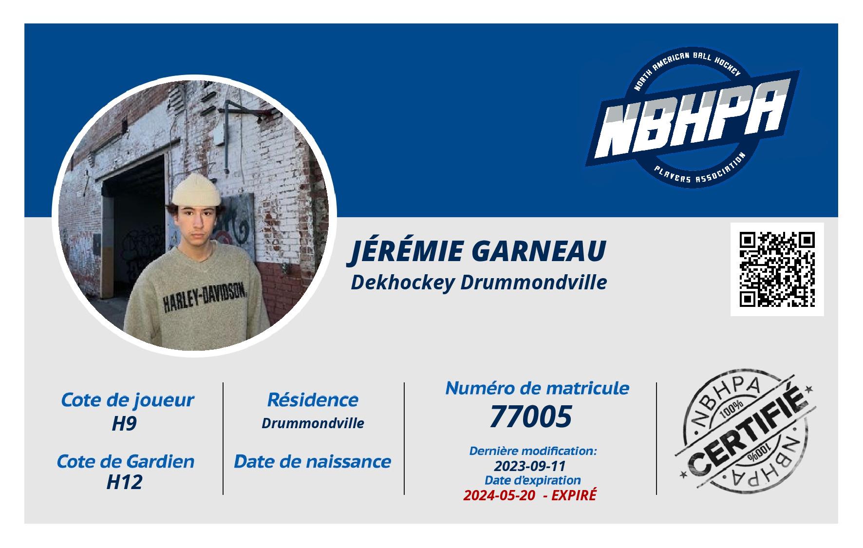 Jérémie Garneau